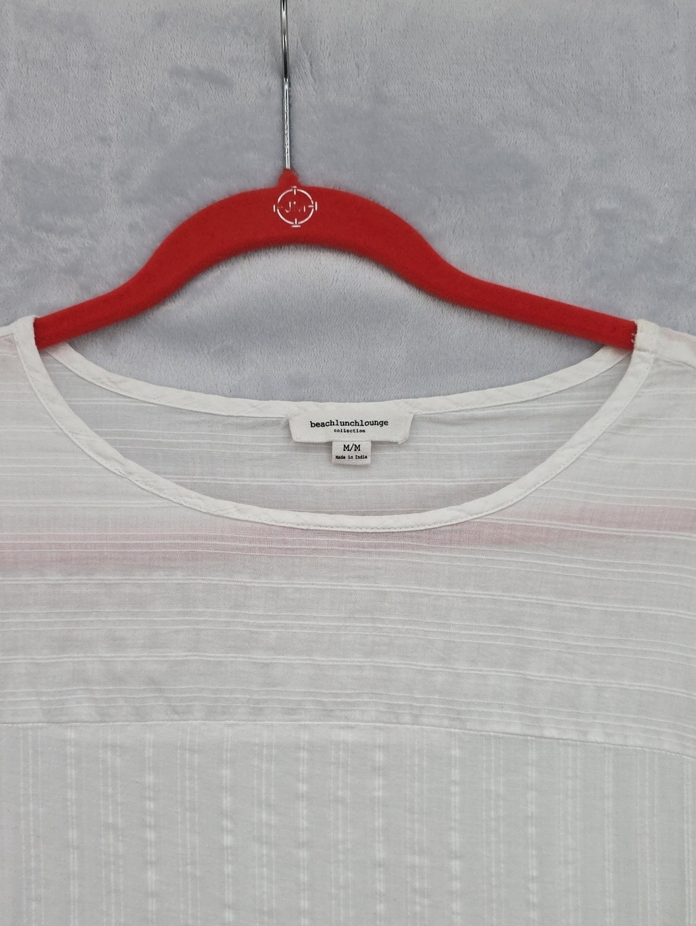 beachlunchlounge White Ruffled Sleeve Blouse - Picture 5 of 11